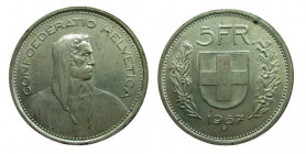 5 Franken Ar
Switzerland, 1967
31 mm, 15 g