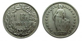 1 Frank Ar
Switzerland, 1914
22 mm, 4,91 g