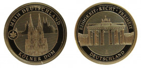 Cologne Cathedral, Gold 333/1000
11 mm, 0,5 g