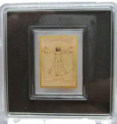 1/500 Oz Gold (999/100), Leonardo da Vinci, 2021