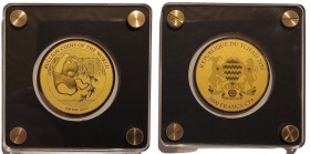 1/500 Oz Gold (999/100), Panda, 2021 (Chad)