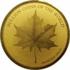 1/500 Oz Gold (999/100), Motiv Maple Leaf, 3000 Francs (Chad)