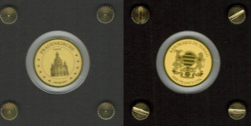 1/500 Oz Gold (999/100), Dresdner Frauenkirche, 3000 Francs (Chad)