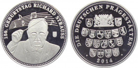 Medal, Richard Strauss, 2014, Silver 333/1000