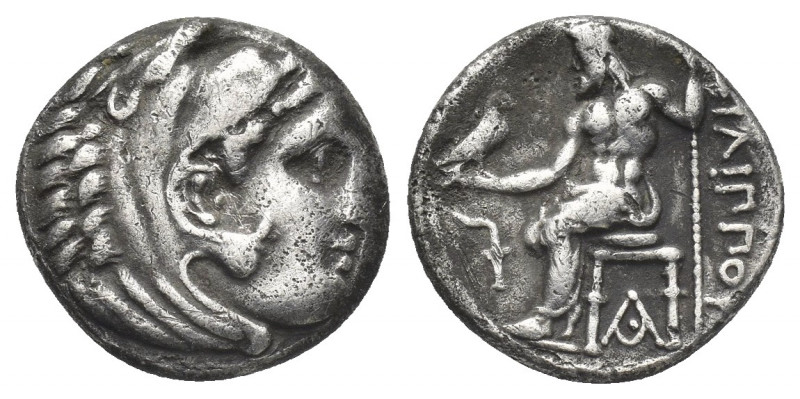 KINGS OF MACEDON. Philip III Arrhidaios (323-317 BC). Drachm. Sardes, struck und...