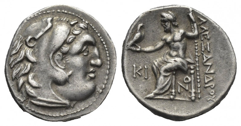 KINGS OF MACEDON. Alexander III 'the Great' (Circa 336-323 BC). Drachm. Lampsako...