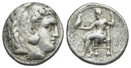 SELEUKID KINGDOM. Seleukos I Nikator (312-281 BC). Tetradrachm. Babylon I. Struck in the name and types of Alexander III 'the Great' of Macedon.
Obv:...
