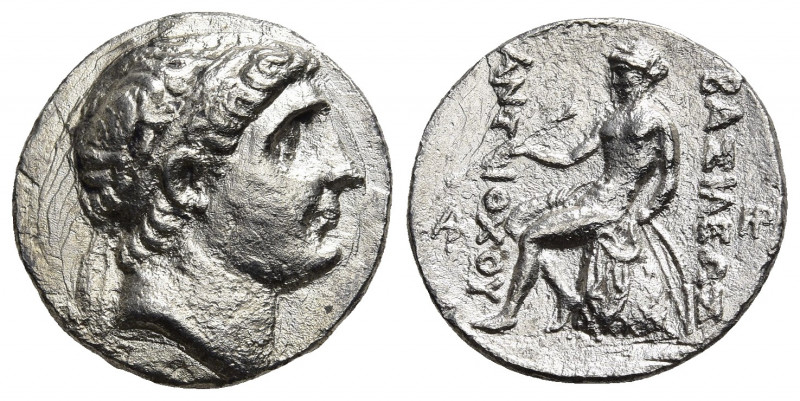 SELEUKID EMPIRE. Antiochos I (280-261 BC). AR, Tetradrachm. Seleucia on the Tigr...