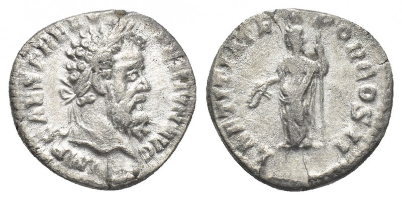 PERTINAX (193). Denarius. Rome.
Obv: IMP CAES P HELV PERTIN AVG.
Laureate head...