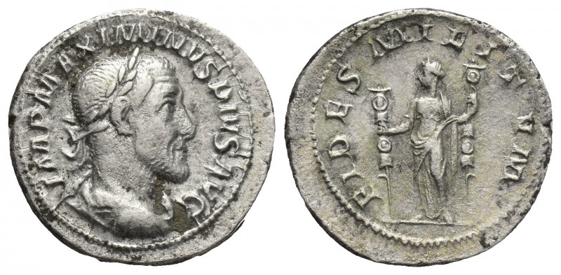 MAXIMINUS THRAX (235-238 AD). AR, Denarius. Rome.
Obv: IMP MAXIMINVS PIVS AVG....