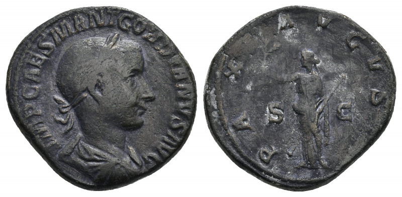 Gordian III (238-244 AD). AE, Sestertius. Rome.
Obv: IMP CAES M ANT GORDIANVS A...