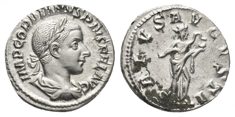 GORDIAN III. (AD 238-244). AR, Denarius. Rome.
Rev: IMP GORDIANVS PIVS FEL AVG....