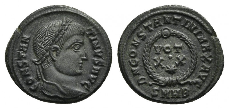 CONSTANTINE I THE GREAT (307/10-337). Follis. Heraclea.
Obv: CONSTANTINVS AVG....