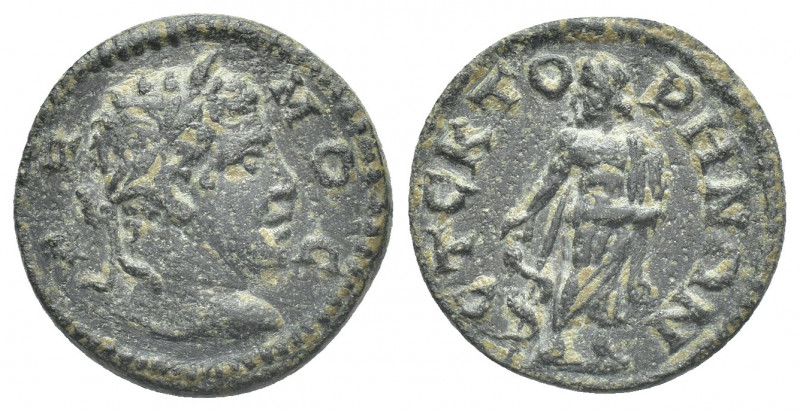 PHRYGIA. Stectorium. Pseudo-autonomous (Circa 2nd-3rd centuries). AE
Obv: [Δ]ΗΜ...