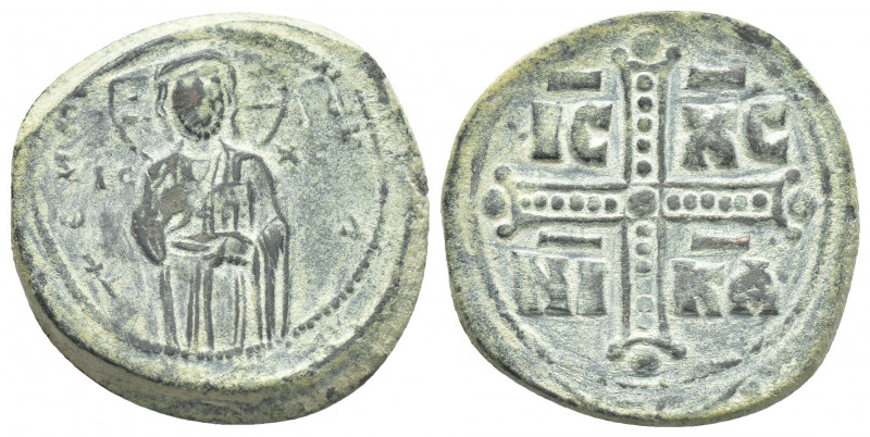ANONYMOUS FOLLES. Class C. Attributed to Michael IV (1030-1050 AD). Constantinop...