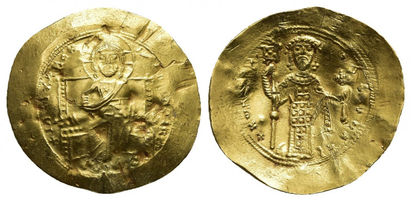 CONSTANTINE X DUCAS (1059-1067 AD). GOLD Histamenon, Constantinople.
Obv: +IΛ[S...
