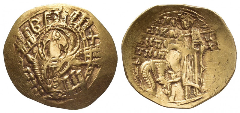 ANDRONICUS II PALAEOLOGUS (1282-1295 AD). GOLD Hyperpyron, Constantinople.
Obv:...