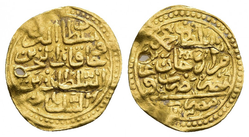 Ottoman Empire Mehmed III (1003-1012 AH) AV Sultani 1003 Misr.
Condition: Very ...