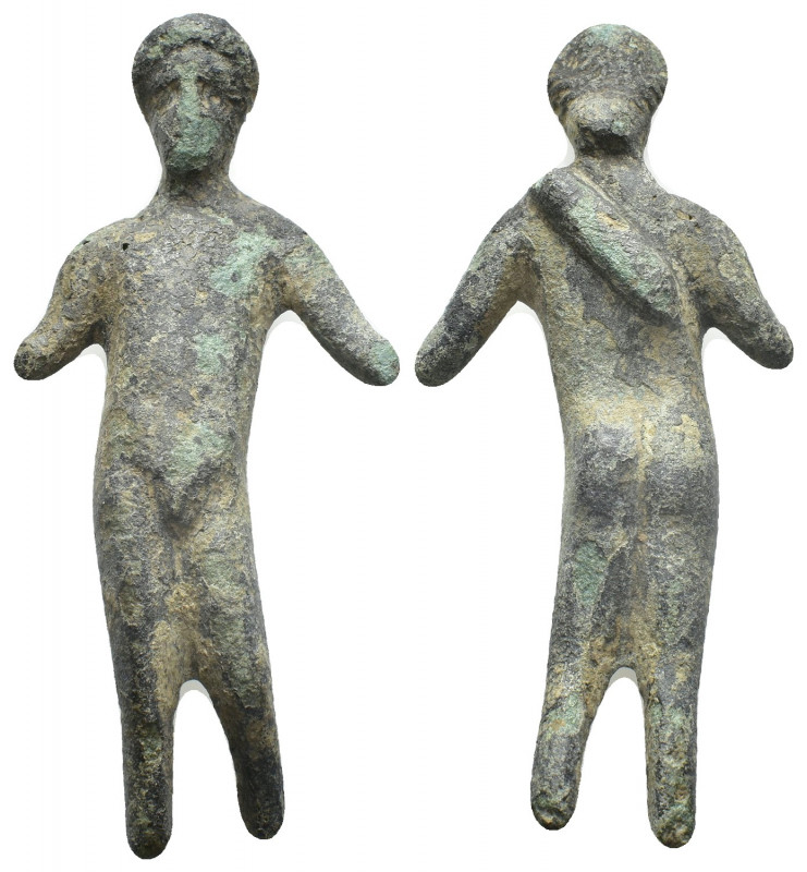 ANCIENT ROMAN BRONZE APOLLO FIGURINE (1st- 3rd century AD)
Condition : See pict...