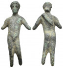 ANCIENT ROMAN BRONZE APOLLO FIGURINE (1st- 3rd century AD)
Condition : See picture.
Weight : 51.11 gr
Diameter : 74 mm