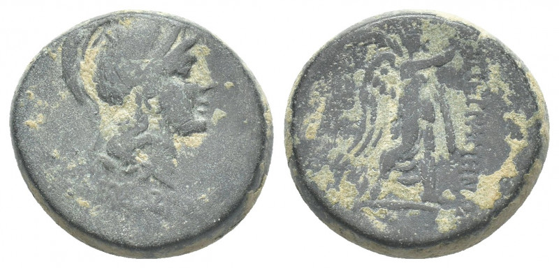 MYSIA. Pergamon. Ae (Mid-late 2nd century BC). Pergamos, magistrate.
Obv: [EΠI ...