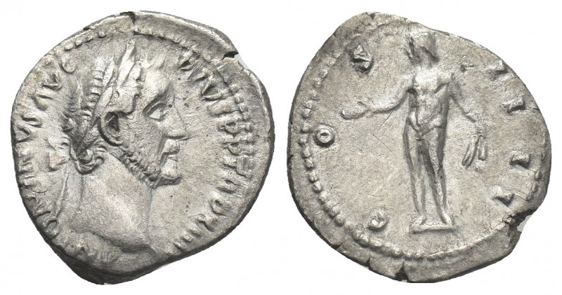 ANTONINUS PIUS (138-161 AD). AR, Denarius. Rome.
Obv: ANTONINVS AVG PIVS P P TR...