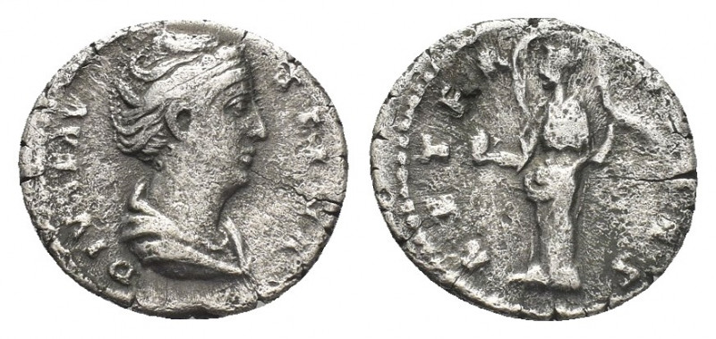 DIVA FAUSTINA I (Died 140/1). AR, Denarius. Rome. Struck under Antoninus Pius.
...