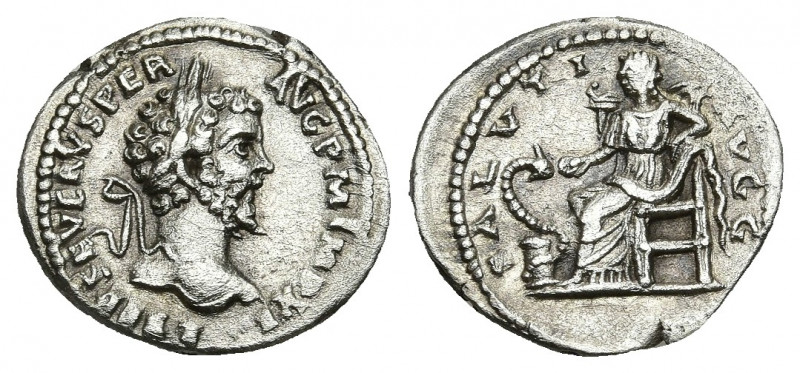 SEPTIMIUS SEVERUS (193-211 AD). AR, Denarius. Laodicea ad Mare.
Obv: L SEP SEVE...