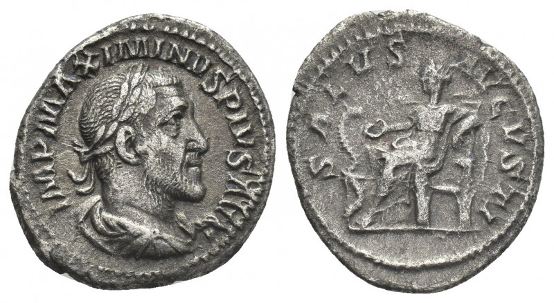 MAXIMINUS THRAX (235-238 AD). AR, Denarius. Rome.
Obv: IMP MAXIMINVS PIVS AVG....