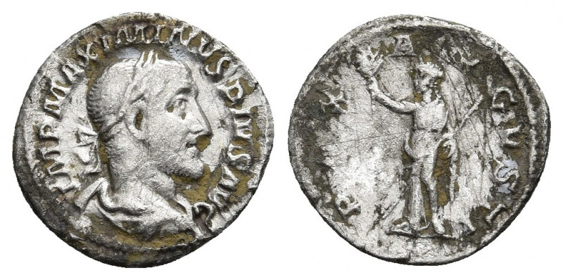 MAXIMINUS THRAX (235-238 AD). AR, Denarius. Rome.
Obv: IMP MAXIMINVS PIVS AVG....