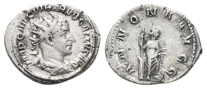 TREBONIANUS GALLUS (251-253 AD). AR, Antoninianus. Rome.
Obv: IMP CAE C VIB TRE...