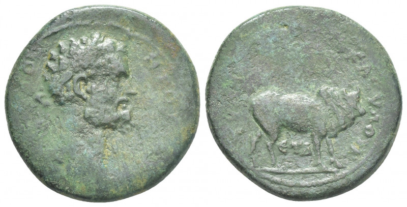 CAPPADOCIA. Tyana. SeptimiusSeverus (193-211 AD). AE.
Obv: Laureateheadof Septi...