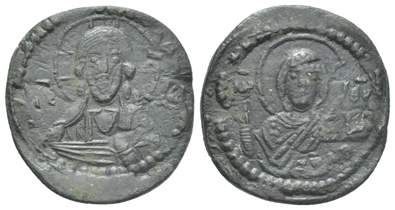 ANONYMOUS FOLLES. Class G. Attributed to Romanus IV (1068-1071 AD). Constantinop...