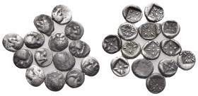 14 GREEK SİLVER COİN LOT
See picture. No return.