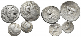 4 GREEK SİLVER COİN LOT
See picture. No return.