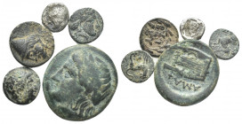 5 GREEK COİN LOT
See picture. No return.