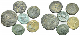 6 GREEK/ROMAN COİN LOT
See picture. No return.