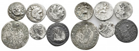 6 GREEK/ROMAN/MEDİEVAL SİLVER COİN LOT
See picture. No return.