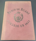 BANCO DE BILBAO. Quincuagésimo Aniversario de su fundación. Memoria leída en la Junta General de Accionistas del día 24 de agosto de 1907. 74 páginas ...