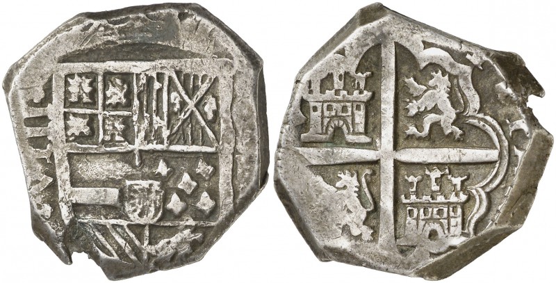(1633-34). Felipe IV. Cartagena de Indias. E. 8 reales. (Cal. tipo 74) (Restrepo...