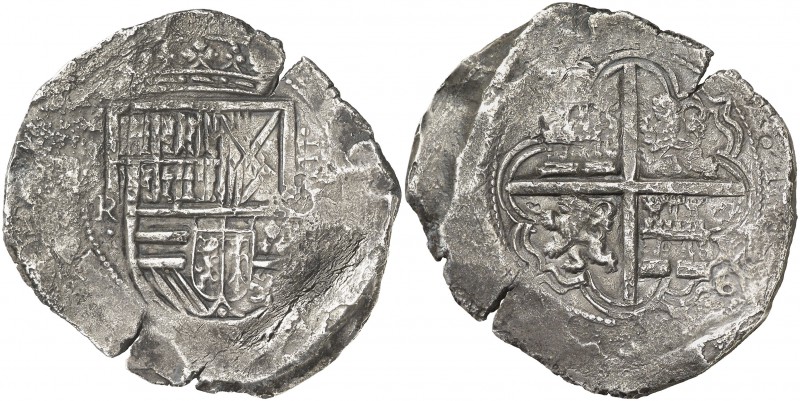 1629. Felipe IV. Santa Fe de Nuevo Reino. (P). 8 reales. (Cal. 520) (Restrepo M4...