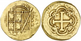 1748. Fernando VI. Santa Fe de Nuevo Reino. S. 8 escudos. (Cal. 51) (Cal.Onza 614, indica pocos ejemplares conocidos) (Restrepo M98-2, mismo ejemplar)...