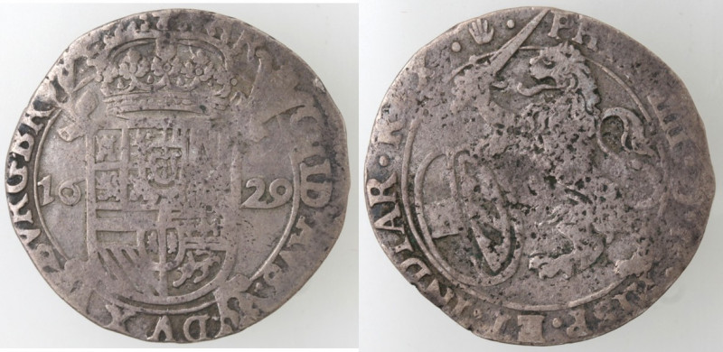 Monete Estere. Olanda. Filippo IV. Dominazione spagnola. 1629. Ag. Peso gr. 4,62...