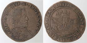 Monete Estere. Olanda. Filippo IV. Token 1660. Ae. Dugn. 4160. Peso gr. 5,81. Diametro mm. 32,50. BB. (D.3020)