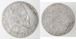 Monete Estere. Polonia. Sigismondo III. 1587-1632. 6 Groschen 1599. Ag. Kopicki 1245. Peso gr. 4,72. Diametro mm. 28. qSPL. (0922)