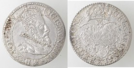 Monete Estere. Polonia. Sigismondo III. 1587-1632. 6 Groschen 1600. Ag. Kopicki 909. Peso gr. 4,59. Diametro mm. 28. SPL+. RR. (0922)