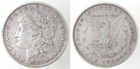 Monete Estere. USA. Dollaro Morgan 1882 Philadelphia. Ag. KM 110. Peso 26,57 gr. BB. (6221)