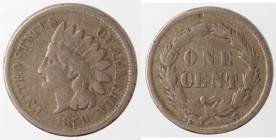 Monete Estere. USA. Centesimo 1859. Ae. Peso gr. 4,58. BB.