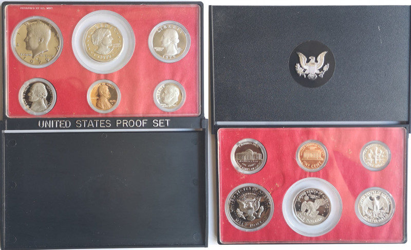 Monete Estere. USA. Divisionale 1979 S. 6 Valori. Proof. (5921)