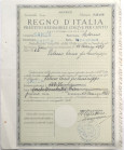 Cartamoneta. Regno. Vittorio Emanuele III. Prestito 1937. qFDS.